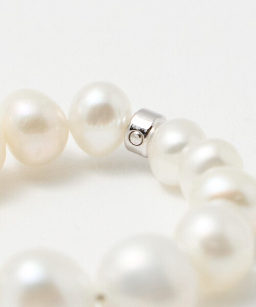 in mood（インムード）の「＜in mood＞PRL 2P リング（リング・レディース・ホワイト・FREE）」の9枚目の写真