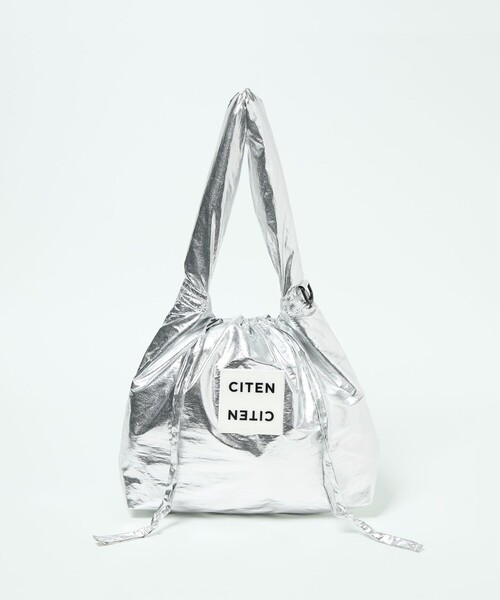CITEN(シテン)の「<CITEN>CITENキンチャクショルダー(ショルダーバッグ・レディース・ブラック/シルバー/ダークグリーン/ピンク・FREE)」の9枚目の写真