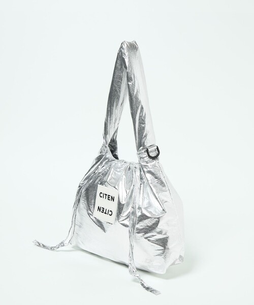CITEN(シテン)の「<CITEN>CITENキンチャクショルダー(ショルダーバッグ・レディース・ブラック/シルバー/ダークグリーン/ピンク・FREE)」の10枚目の写真