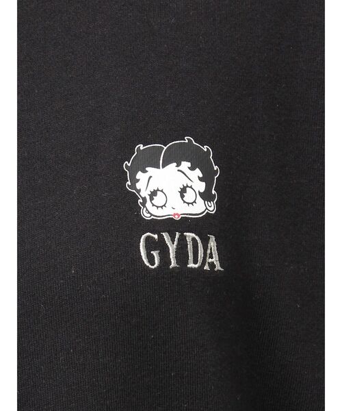 BETTY BOOP(ベティ・ブープ)の「BETTY×GYDA GLITTER embroideryプルオーバー(スウェット・レディース・パープル/ブラック/オフホワイト・FREE)」の14枚目の写真
