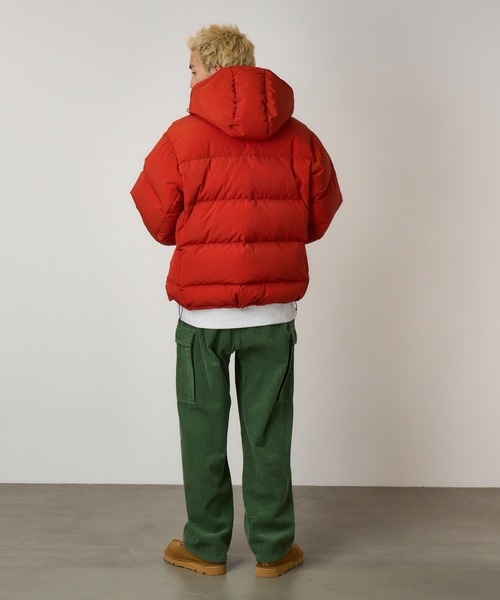 Gramicci（グラミチ）の「BROCKTON BIG CORDUROY PANT｜ブロックトンビッグコーデュロイパンツ（カーゴパンツ・メンズ・ライトブラウン/グリーン・S/M/L/XL/XXL）」の6枚目の写真