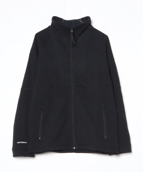 NEW BALANCE（ニューバランス）の「NB GREYフルジップスウェットシャツ（スウェット・メンズ・ブラック/ベージュ・X-LARGE/LARGE/MEDIUM/SMALL/XX-LARGE）」の2枚目の写真