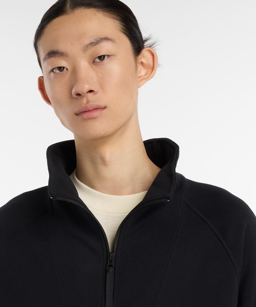 NEW BALANCE（ニューバランス）の「NB GREYフルジップスウェットシャツ（スウェット・メンズ・ブラック/ベージュ・X-LARGE/LARGE/MEDIUM/SMALL/XX-LARGE）」の3枚目の写真
