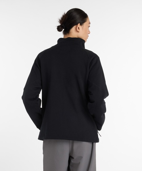 NEW BALANCE（ニューバランス）の「NB GREYフルジップスウェットシャツ（スウェット・メンズ・ブラック/ベージュ・X-LARGE/LARGE/MEDIUM/SMALL/XX-LARGE）」の4枚目の写真
