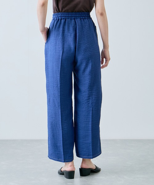 Jayro(ジャイロ)の「ウエストゴムシャーリングパンツ(その他パンツ・レディース・ネイビー/ブルー/サックスブルー・M)」の6枚目の写真