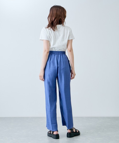 Jayro(ジャイロ)の「ウエストゴムシャーリングパンツ(その他パンツ・レディース・ネイビー/ブルー/サックスブルー・M)」の15枚目の写真