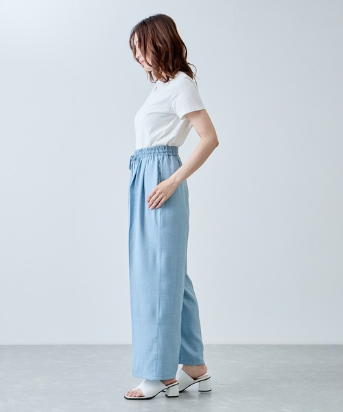 Jayro(ジャイロ)の「ウエストゴムシャーリングパンツ(その他パンツ・レディース・ネイビー/ブルー/サックスブルー・M)」の17枚目の写真
