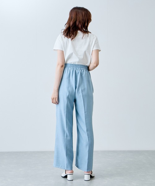 Jayro(ジャイロ)の「ウエストゴムシャーリングパンツ(その他パンツ・レディース・ネイビー/ブルー/サックスブルー・M)」の21枚目の写真