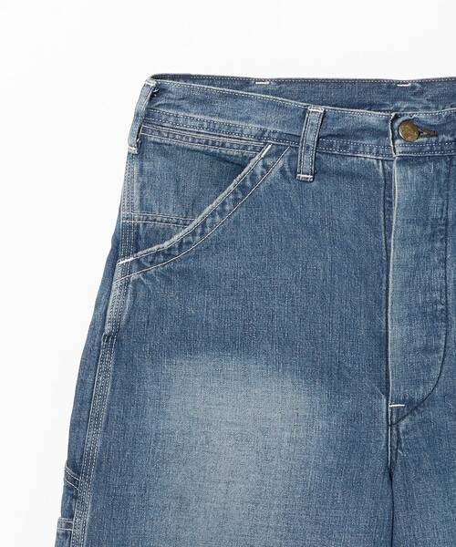 BEAMS BOY(ビームスボーイ)の「orSlow / WIDE FIT 30'S PAINTER DENIM SHORTS(その他パンツ・レディース・インディゴブルー・1)」の3枚目の写真