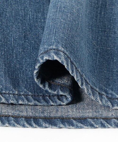 BEAMS BOY(ビームスボーイ)の「orSlow / WIDE FIT 30'S PAINTER DENIM SHORTS(その他パンツ・レディース・インディゴブルー・1)」の8枚目の写真