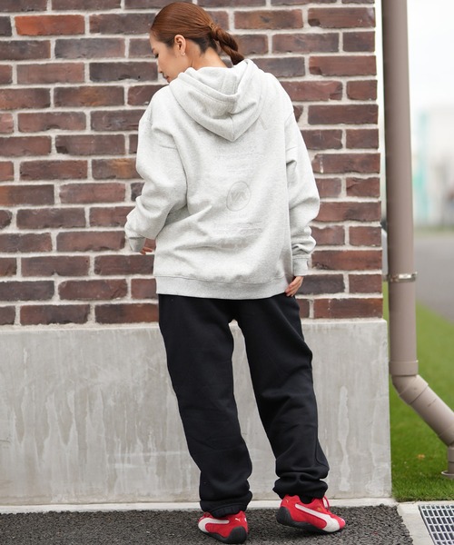 RVCA（ルーカ）の「RVCA/ルーカ バックプリントパーカー ジップアップパーカー BF044-P02（パーカー・レディース・ライトブルー/ブラック/グレー/ブラック系その他・L/M）」の13枚目の写真