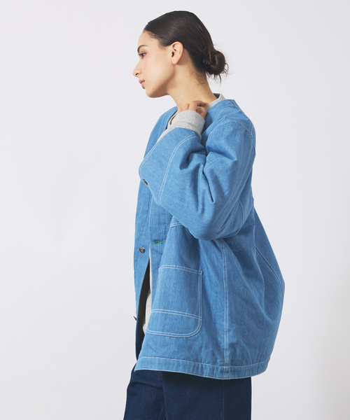 【WEEKEND(ER)/ウィークエンダー】DENIM CHORE_JKT DAN-TEN/デニム/軽量/ユニセックス【WEB限定】