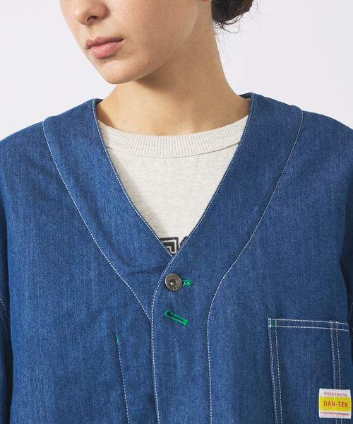【WEEKEND(ER)/ウィークエンダー】DENIM CHORE_JKT DAN-TEN/デニム/軽量/ユニセックス【WEB限定】
