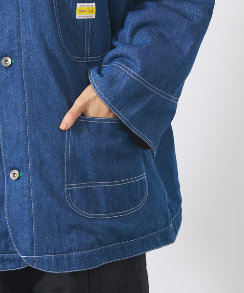 【WEEKEND(ER)/ウィークエンダー】DENIM CHORE_JKT DAN-TEN/デニム/軽量/ユニセックス【WEB限定】
