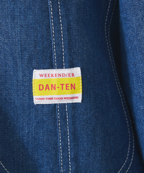 【WEEKEND(ER)/ウィークエンダー】DENIM CHORE_JKT DAN-TEN/デニム/軽量/ユニセックス【WEB限定】