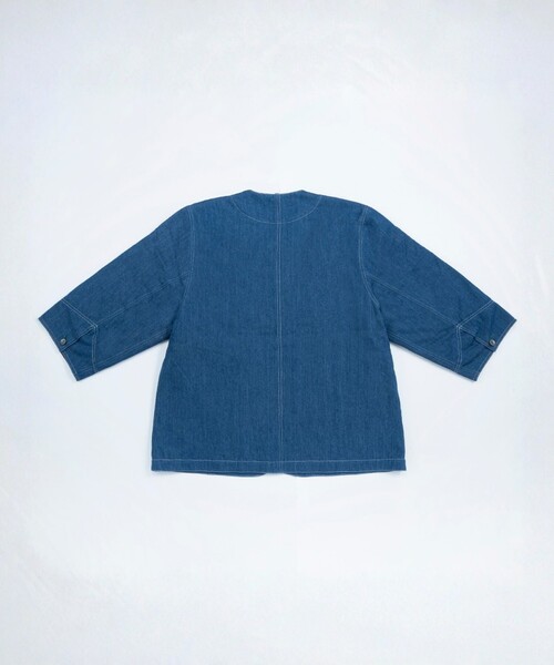 WEEKEND(ER)(ウィークエンダー)の「追加!【WEEKEND(ER)/ウィークエンダー】DENIM CHORE_JKT DAN-TEN/デニム/軽量/ユニセックス【WEB限定】(ブルゾン・メンズ・ネイビー/ブルー・フリー)」の20枚目の写真