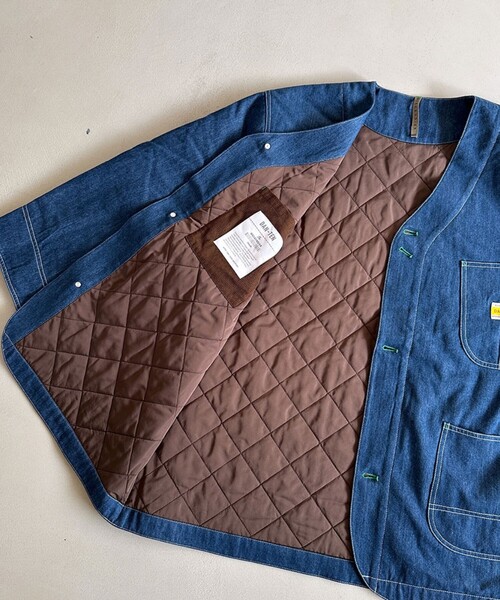 WEEKEND(ER)(ウィークエンダー)の「追加!【WEEKEND(ER)/ウィークエンダー】DENIM CHORE_JKT DAN-TEN/デニム/軽量/ユニセックス【WEB限定】(ブルゾン・メンズ・ネイビー/ブルー・フリー)」の21枚目の写真