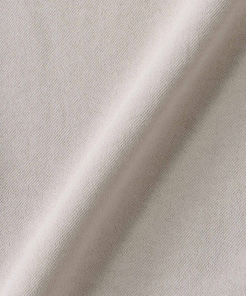 Jines(ジネス)の「ハイストレッチカルゼ ワッシャーノーカラージャケット【セットアップ可】(ノーカラージャケット・レディース・ブラウン/グレー・38)」の17枚目の写真