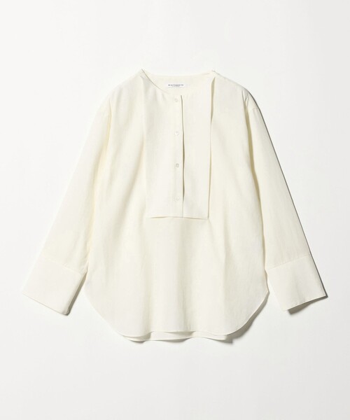 BEAUTY&YOUTH UNITED ARROWS(ビューティーアンドユースユナイテッドアローズ)の「セルロース ビブヨークブラウス(シャツ/ブラウス・レディース・ライトブルー/ダークブラウン/ホワイト・FREE)」の21枚目の写真