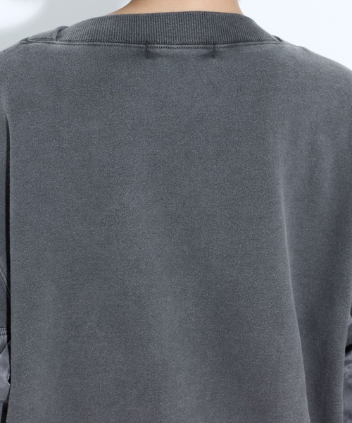 TOGA(トーガ)の「【TOGA TOO/トーガトゥ】Embroidery sweatshirt/エンブロイダリースウェット(スウェット・レディース・ピンク/ブラック・M)」の15枚目の写真
