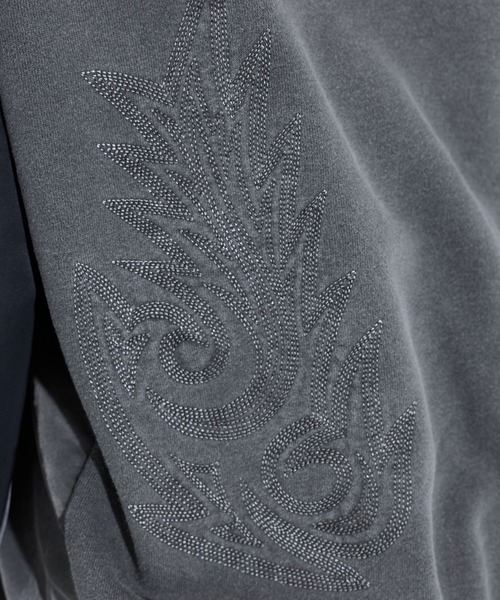 TOGA(トーガ)の「【TOGA TOO/トーガトゥ】Embroidery sweatshirt/エンブロイダリースウェット(スウェット・レディース・ピンク/ブラック・M)」の16枚目の写真