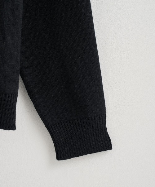 ATON / エイトン】WOOL WASHI CREWNECK SWEATER（ニット