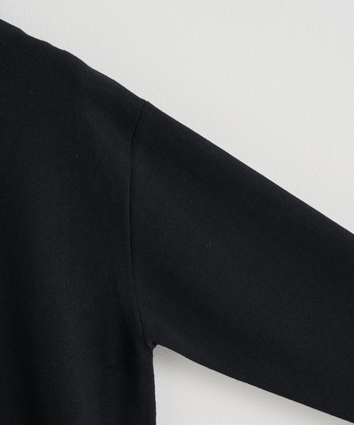 ATON(エイトン)の「【ATON / エイトン】WOOL WASHI CREWNECK SWEATER(ニット/セーター・メンズ・ブラック・4/6)」の2枚目の写真