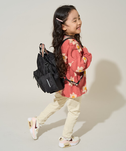 FREAK'S STORE(フリークスストア)の「THEATRE PRODUCTS × FREAK'S STORE/シアタープロダクツ 別注 撥水マルチ ペアレンツ ジャガードテープ リュックショルダー/親子で使えるバッグ/ペアレンツバッグ(マザーズバッグ・レディース・ブラック/ピンク・フリ-)」の11枚目の写真