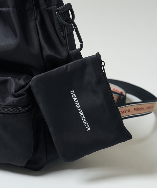FREAK'S STORE(フリークスストア)の「THEATRE PRODUCTS × FREAK'S STORE/シアタープロダクツ 別注 撥水マルチ ペアレンツ ジャガードテープ リュックショルダー/親子で使えるバッグ/ペアレンツバッグ(マザーズバッグ・レディース・ブラック/ピンク・フリ-)」の21枚目の写真
