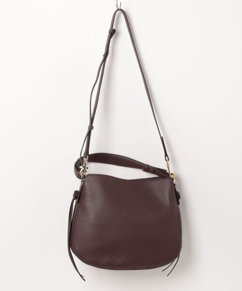 LORISTELLA(ロリステッラ)の「【LORISTELLA】シュリンクレザーハンドバッグ(Q56386)(ハンドバッグ・レディース・ブラック/ダークブラウン・ALL)」の7枚目の写真