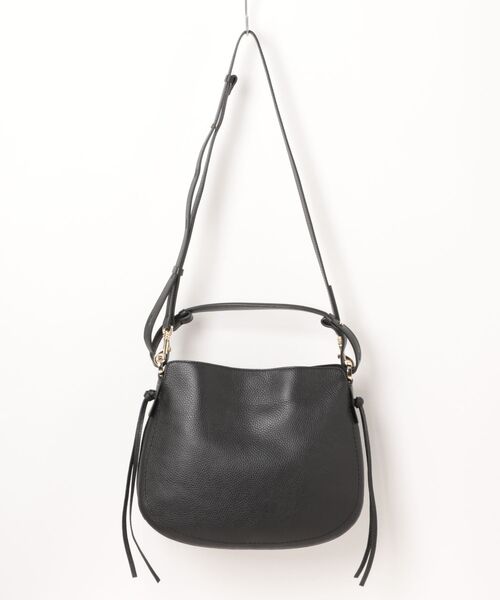LORISTELLA(ロリステッラ)の「【LORISTELLA】シュリンクレザーハンドバッグ(Q56386)(ハンドバッグ・レディース・ブラック/ダークブラウン・ALL)」の8枚目の写真