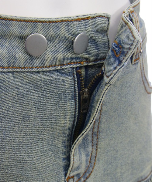 clear（クリア）の「デニムティアードミニスカート［Y2K カジュアル ガーリー］≪AW新作≫（デニムスカート・レディース・ブルー/ブラック・F）」の12枚目の写真