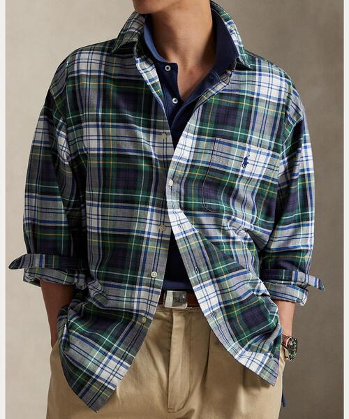 POLO RALPH LAUREN(ポロ ラルフ ローレン)の「ビッグ オックスフォード シャツ(シャツ/ブラウス・メンズ・ホワイト・XL/L/M/S/XS)」の4枚目の写真