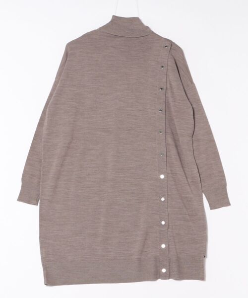 ALLSAINTS(オールセインツ)の「UMI WOOL BLEND DRESS | UMI ウール ブレンド ドレス・ワンピース(ワンピース・レディース・ブラウン系その他・S/M/L/XS)」の2枚目の写真