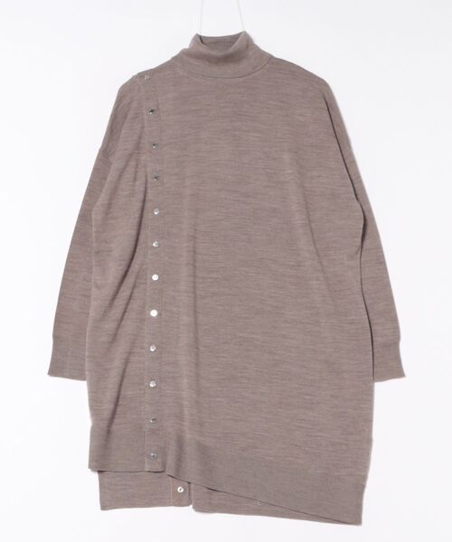 ALLSAINTS(オールセインツ)の「UMI WOOL BLEND DRESS | UMI ウール ブレンド ドレス・ワンピース(ワンピース・レディース・ブラウン系その他・S/M/L/XS)」の7枚目の写真