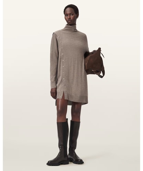 ALLSAINTS（オールセインツ）の「UMI WOOL BLEND DRESS | UMI ウール