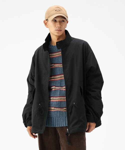 BEAMS(ビームス)の「ワイドフィット G9 モッズブルゾン(ブルゾン・メンズ・オリーブ/ブラック・XL/L/M/S)」の4枚目の写真