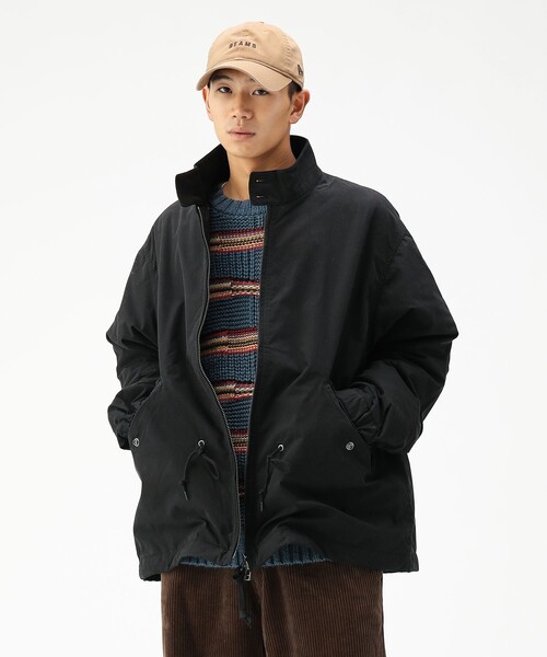 BEAMS(ビームス)の「ワイドフィット G9 モッズブルゾン(ブルゾン・メンズ・オリーブ/ブラック・XL/L/M/S)」の5枚目の写真