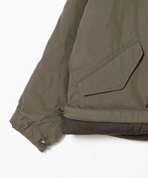 BEAMS(ビームス)の「ワイドフィット G9 モッズブルゾン(ブルゾン・メンズ・オリーブ/ブラック・XL/L/M/S)」の8枚目の写真