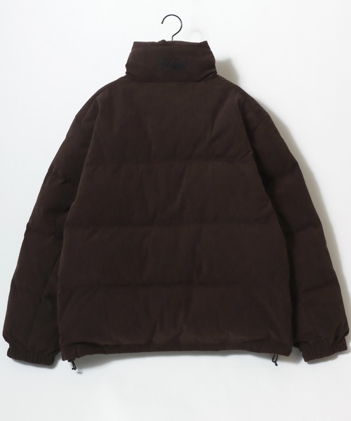 FIRST DOWN（ファーストダウン）の「FIRST DOWN/ファーストダウン CORDUROY BUBBLE DOWN JACKET/コーデュロイバブルダウンジャケット/2WAYリバーシブル/レディース メンズ（ダウンジャケット/コート・メンズ・ブラウン/ベージュ・M/L/XL）」の4枚目の写真
