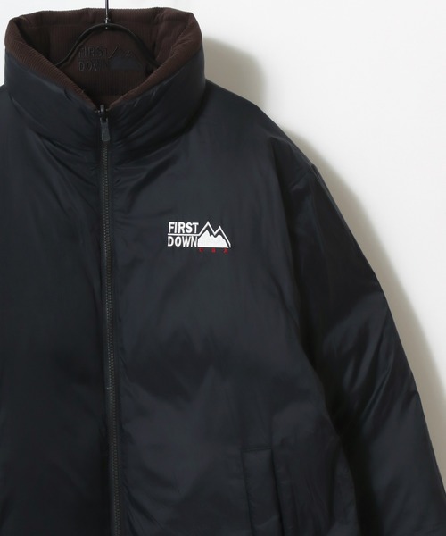 FIRST DOWN（ファーストダウン）の「FIRST DOWN/ファーストダウン CORDUROY BUBBLE DOWN JACKET/コーデュロイバブルダウンジャケット/2WAYリバーシブル/レディース メンズ（ダウンジャケット/コート・メンズ・ブラウン/ベージュ・M/L/XL）」の22枚目の写真