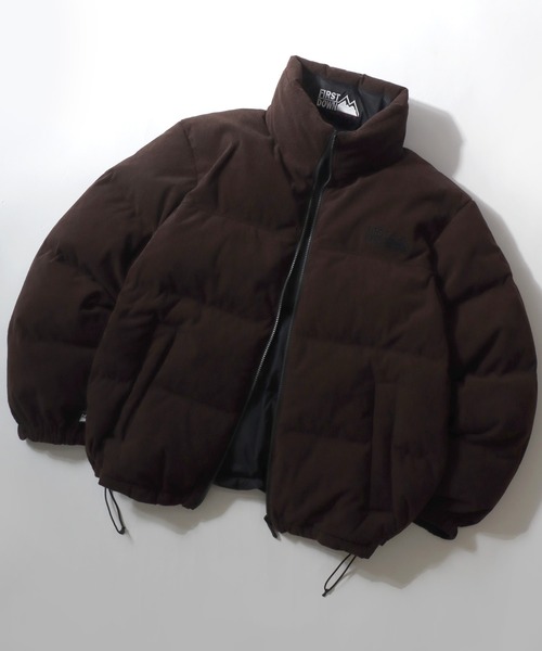 FIRST DOWN（ファーストダウン）の「FIRST DOWN/ファーストダウン CORDUROY BUBBLE DOWN JACKET/コーデュロイバブルダウンジャケット/2WAYリバーシブル/レディース メンズ（ダウンジャケット/コート・メンズ・ブラウン/ベージュ・M/L/XL）」の8枚目の写真