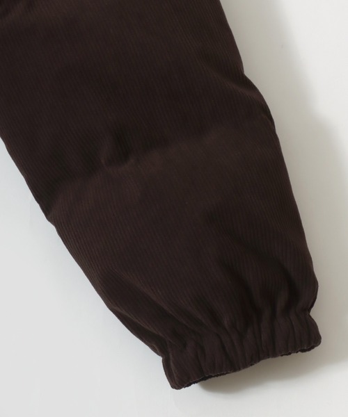 FIRST DOWN（ファーストダウン）の「FIRST DOWN/ファーストダウン CORDUROY BUBBLE DOWN JACKET/コーデュロイバブルダウンジャケット/2WAYリバーシブル/レディース メンズ（ダウンジャケット/コート・メンズ・ブラウン/ベージュ・M/L/XL）」の15枚目の写真