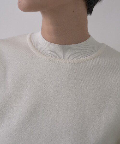 GALLEST（ギャレスト）の「【再入荷】ファブリックフォルムスリーブニット（ニット/セーター・レディース・ベージュ/オフホワイト/ブラック・38/34）」の18枚目の写真