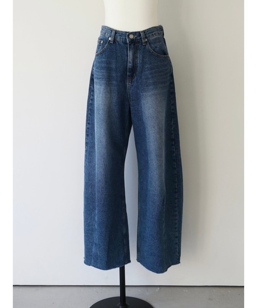 taf cutting denim（デニムパンツ）｜miies miim