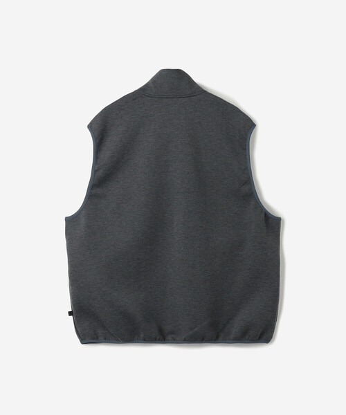 DAIWA PIER39（ダイワピア39）の「DAIWA PIER39 | TECH SCUBA KNIT STAND COLLAR VEST MEN（ベスト・メンズ・オリーブ/チャコール・S/M/L）」の4枚目の写真