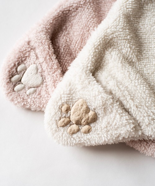 mocmof（モクモフ）の「アニマル ベビー おくるみ（おくるみ・キッズ・グリーン系その他5/グレー系その他/アイボリー/ピンク系その他/ベージュ・S size/M size）」の13枚目の写真