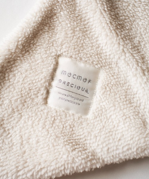 mocmof（モクモフ）の「アニマル ベビー おくるみ（おくるみ・キッズ・グリーン系その他5/グレー系その他/アイボリー/ピンク系その他/ベージュ・S size/M size）」の16枚目の写真