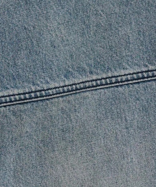 テニー ルーズフィット ダブルニー ダメージ加工 デニムパンツ NZK6243