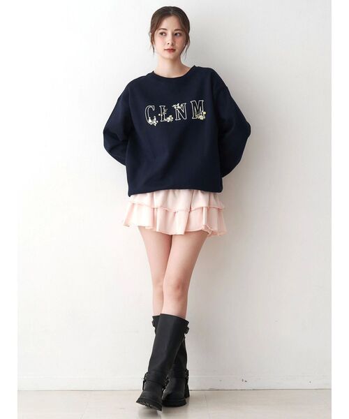 CALNAMUR（カルナムール）の「ラベルデザインスカパン（その他パンツ・レディース・ピンク/グレー/ブラック・FREE）」の21枚目の写真